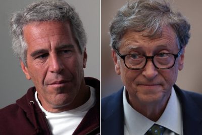 Bill Gates đã từng gặp Jeffrey Epstein (trái) tại nhà của Epstein