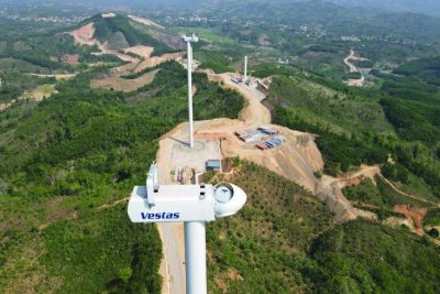 3 trang trại điện gió có tổng công suất 144 MW đặt tại tỉnh Quảng Trị.