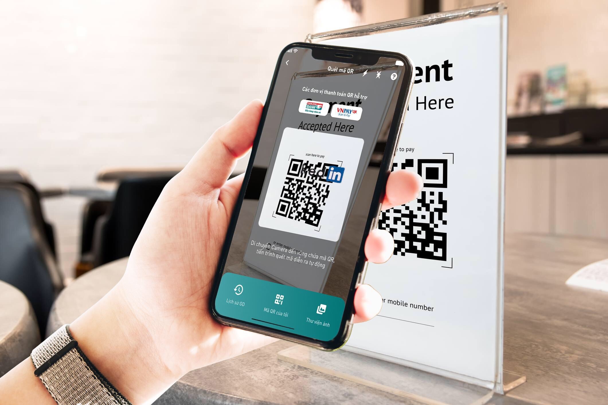 Napas vửa ra mắt dịch vụ chuyển tiền bằng mã QR Napas247.