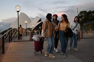 Trong năm ngoái, 28% sinh viên quốc tế ở Úc đến từ Trung Quốc.