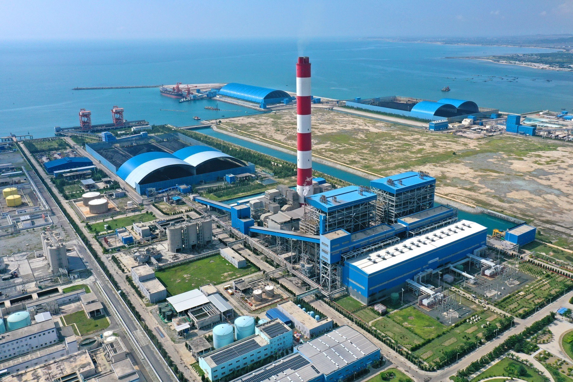 Dự án nhiệt điện Quảng Trạch 1 ở tỉnh Quảng Bình có công suất dự kiến 1.200 MW.