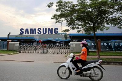 Samsung gần đây phải giảm sản lượng tại một trong những nhà máy ở TP.HCM.