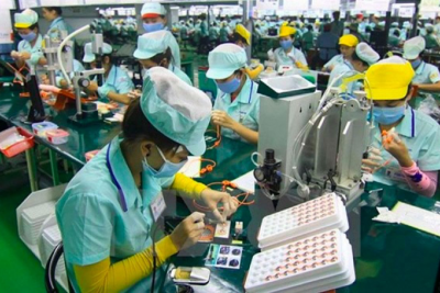 FDI 8 tháng đầu năm giảm 2% so với cùng kỳ năm ngoái.
