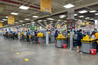 Hệ thống Emart hiện bao gồm 1 siêu thị ở TP HCM.