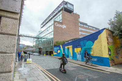 Văn phòng của Google ở Dublin, Ireland – một đất nước có thuế suất doanh nghiệp thấp.