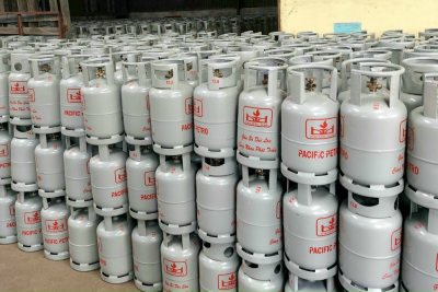 Giá gas tăng 164.000 đồng/bình 12 kg từ đầu năm.