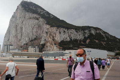 Gibraltar ghi nhận trung bình 56 ca nhiễm mới mỗi ngày trên dân số khoảng 34.000 người.