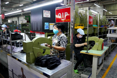 Hơn 70% số lao động ở Pouyuen Việt Nam đã trở lại làm việc.