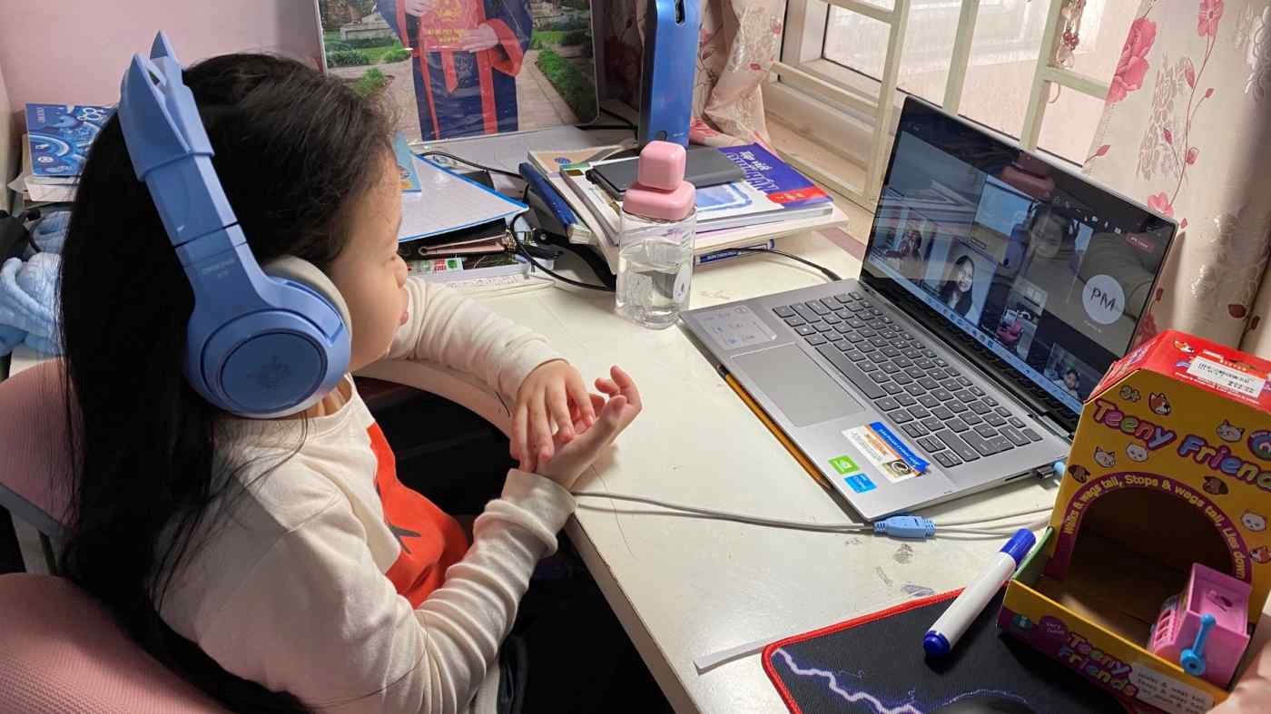 Đại dịch Covid-19 thúc đẩy nhu cầu học trực tuyến của Việt Nam.