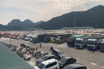 Năng lực thông qua qua các cửa khẩu thuộc tỉnh Lạng Sơn là 825 xe/ngày.