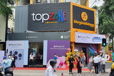 MWG đang mở một loạt các chuỗi bán lẻ mới như TopZone trong thời gian gần đây.
