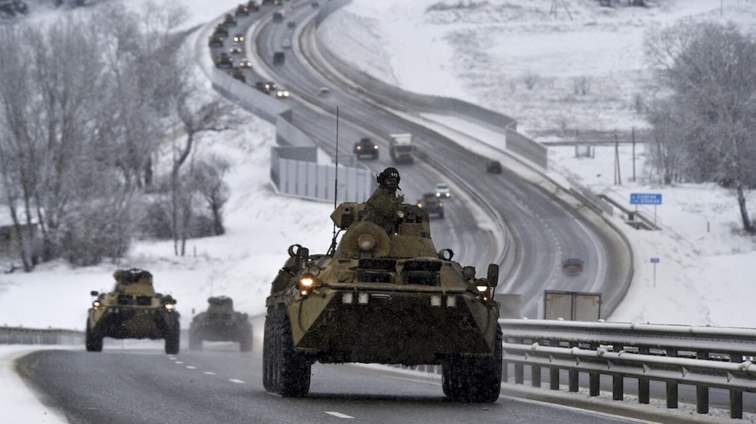 Nga đang tăng cường lực lượng xung quanh biên giới Ukraine trong những tuần gần đây.