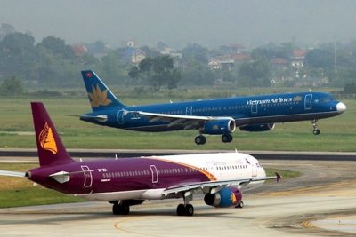 Vietnam Airlines đang tìm cách thoái số vốn góp còn lại, tương đương 14% cổ phần, tại Cambodia Angkor Air trong năm nay.