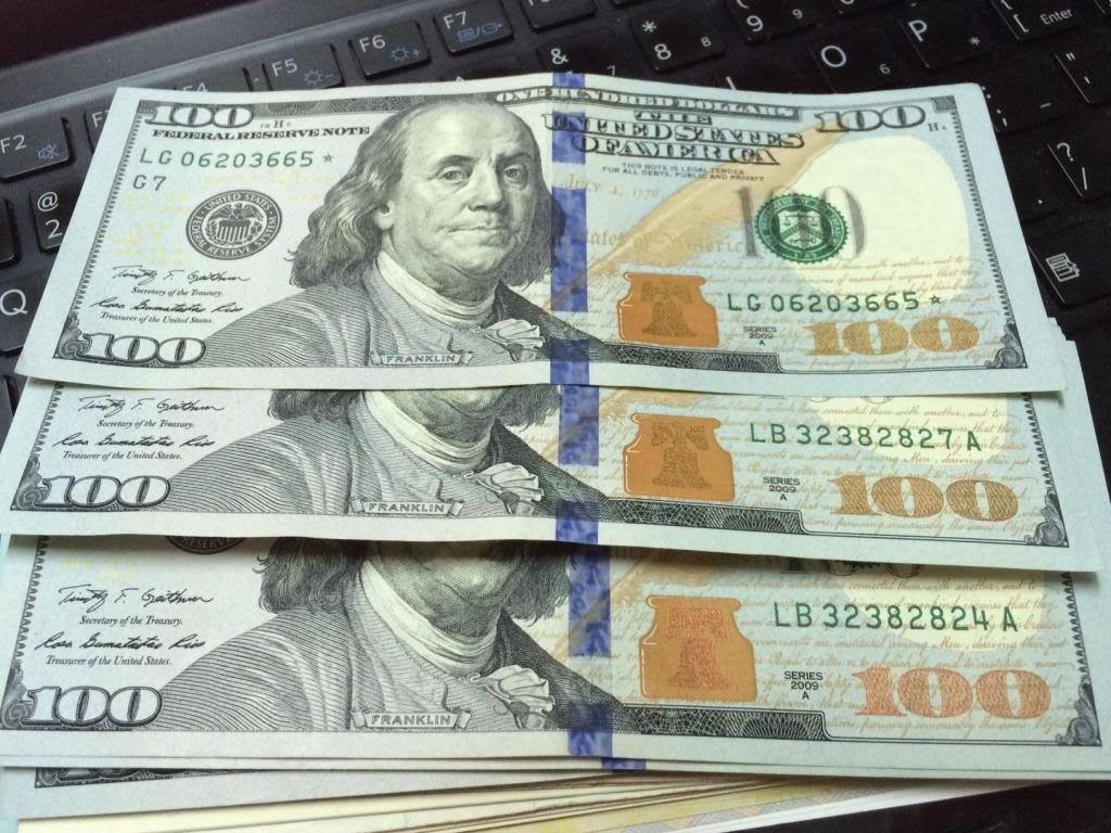 Giá USD liên tục tăng trong thời gian gần đây.