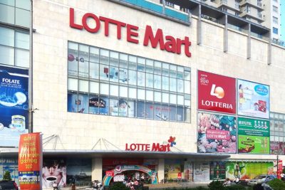 Lotte có 15 siêu thị Lotte Mart và 270 nhà hàng Lotteria ở Việt Nam.