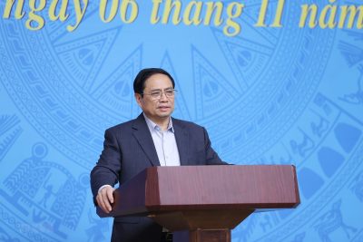 Thủ tướng Phạm Minh Chính chủ trì cuộc họp của Ban chỉ đạo quốc gia phòng chống dịch Covid-19 ngày Chủ nhật.