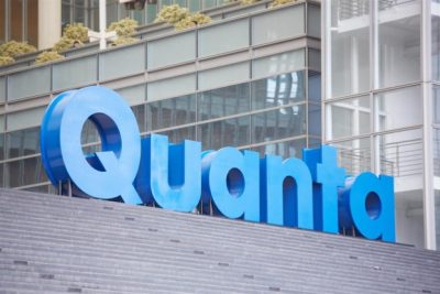 Quanta sản xuất máy tính theo hợp đồng cho các thương hiệu lớn như Apple và Dell.
