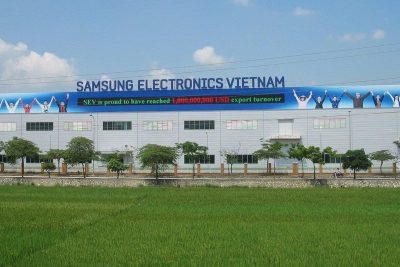 Samsung đã có nhà máy sản xuất tại Việt Nam trong hơn một thập kỷ.
