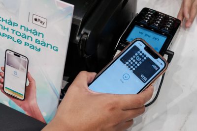 Điểm thanh toán bằng Apple Pay phải lắp đặt máy POS.