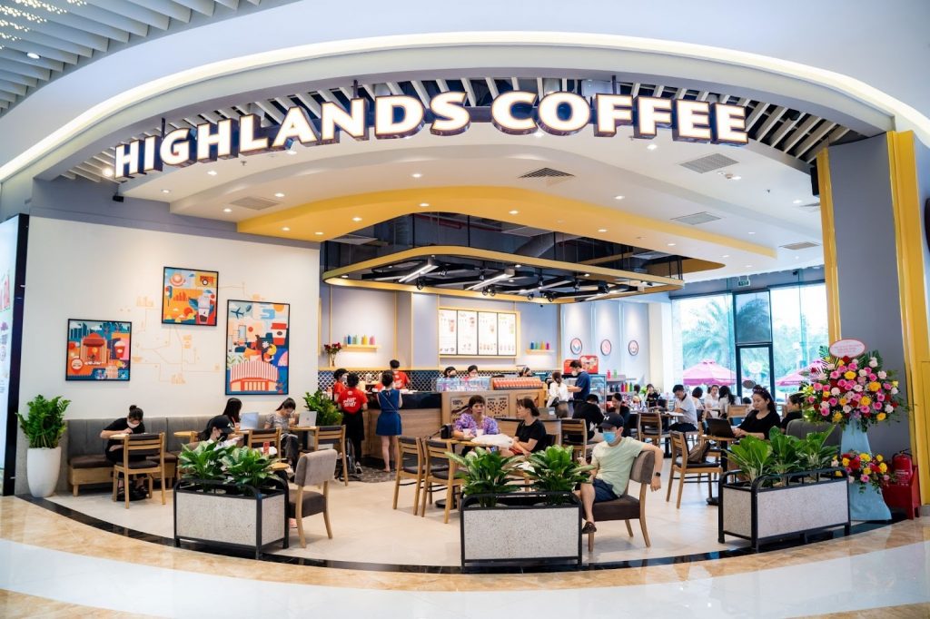Jollibee đang có 700 cửa hàng Highlands Coffee ở Việt Nam và 40 ở Philippines.