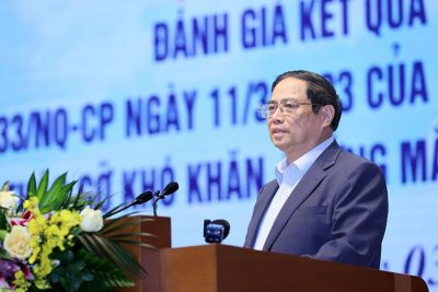 Thủ tướng Phạm Minh Chính phát biểu ở hội nghị ngày 3/8.