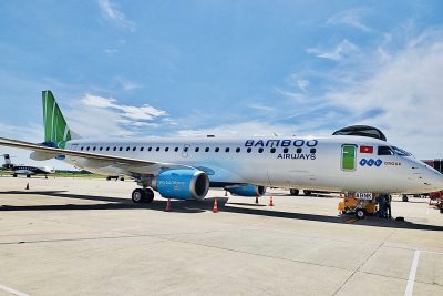 Bamboo Airways có đội tàu bay 30 chiếc sản xuất bởi Airbus, Boeing và Embraer.