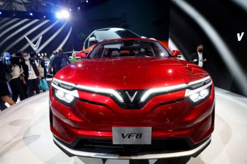 VinFast đã xuất khẩu khoảng 2.100 xe VF8 đến Mỹ trong năm nay.