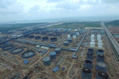 Nhà máy Nghi Sơn cung cấp khoảng 1/3 nhu cầu xăng dầu cả nước.