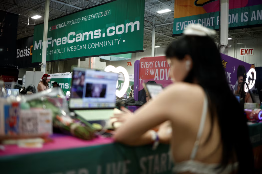 Hội nghị Exxxotica ở bang Virginia vào tháng 12. Ảnh: Benoit Tessier/Reuters/WSJ. Hội nghị Exxxotica ở bang Virginia vào tháng 12. Ảnh: Benoit Tessier/Reuters/WSJ.